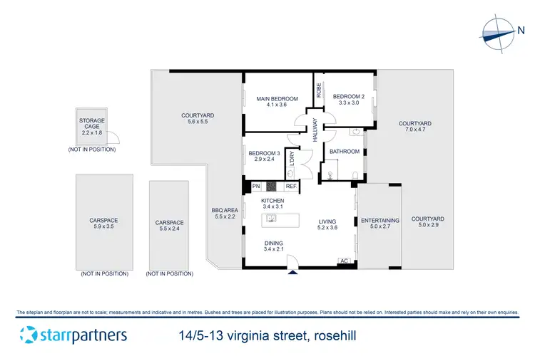 Floorplan of Homely apartment listing, 14/5 Virginia Street, Rosehill NSW 2142