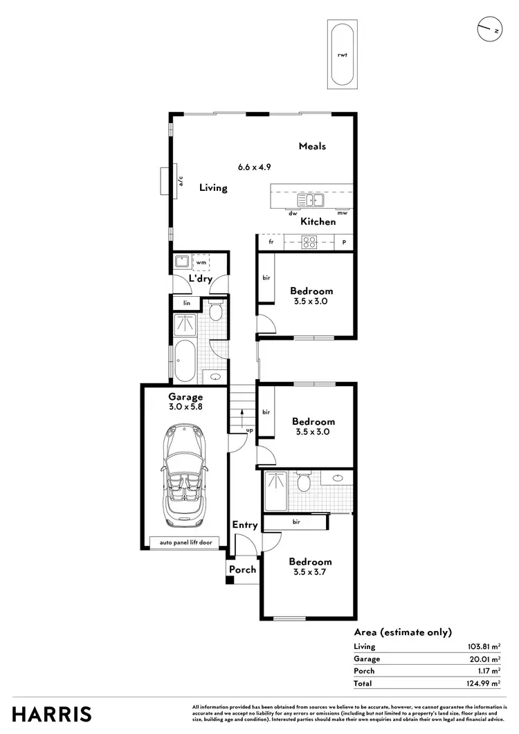 Floorplan of Homely house listing, 24 Salcombe Way, Mount Barker SA 5251