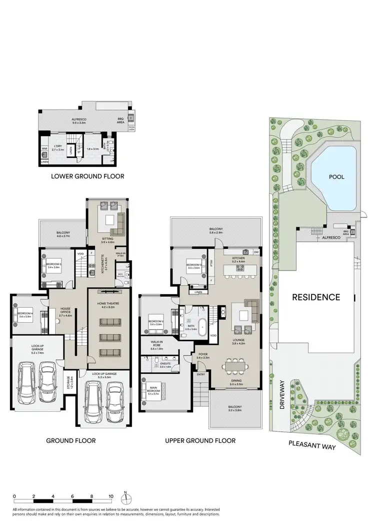 Floorplan of Homely house listing, 15 Pleasant Way, Blakehurst NSW 2221