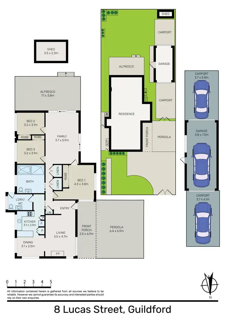 Floorplan of Homely house listing, 8 Lucas Street, Guildford NSW 2161