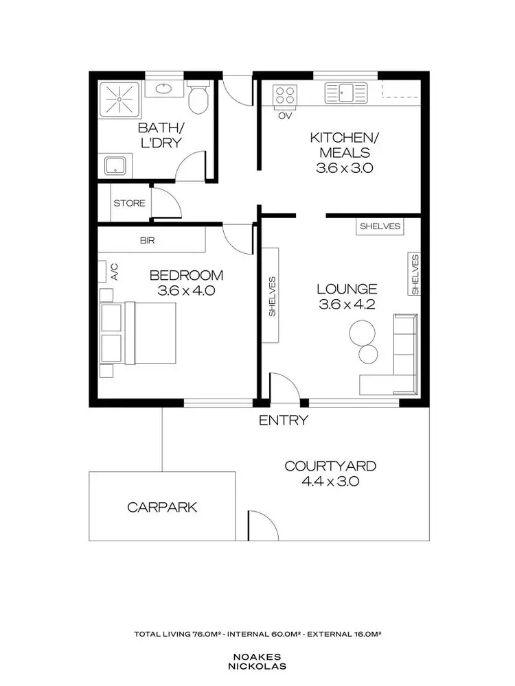 Floorplan of Homely house listing, 19/71 O G Road, Klemzig SA 5087