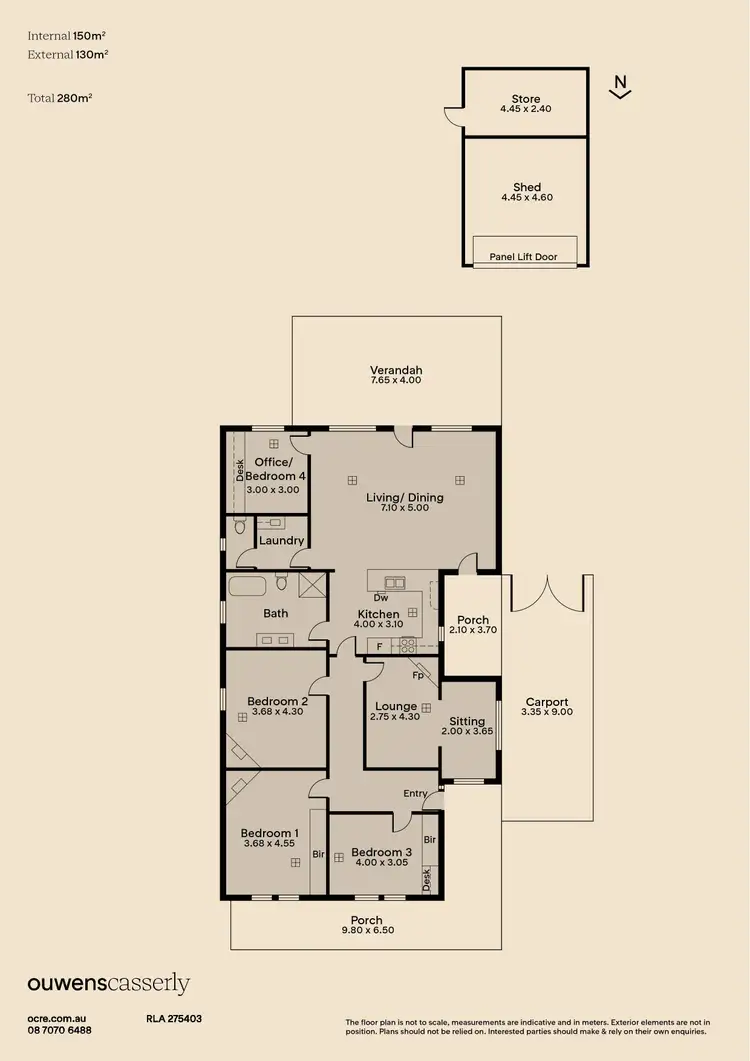 Floorplan of Homely house listing, 68 Sturt Avenue, Colonel Light Gardens SA 5041