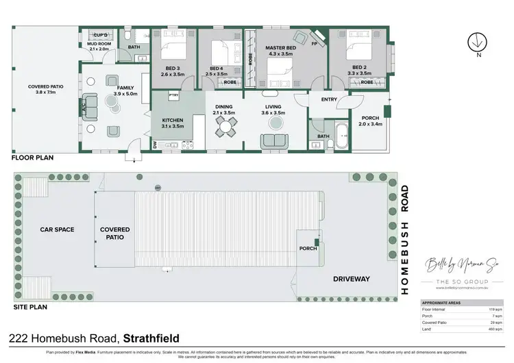 Floorplan of Homely house listing, 222 Homebush Road, Strathfield NSW 2135