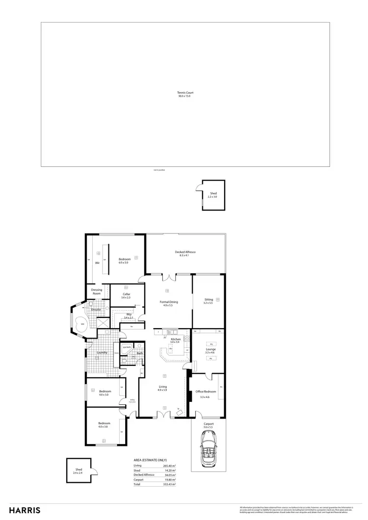 Floorplan of Homely house listing, 232 Longwood Road, Heathfield SA 5153