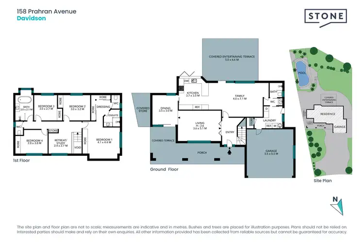 Floorplan of Homely house listing, 158 Prahran Avenue, Davidson NSW 2085