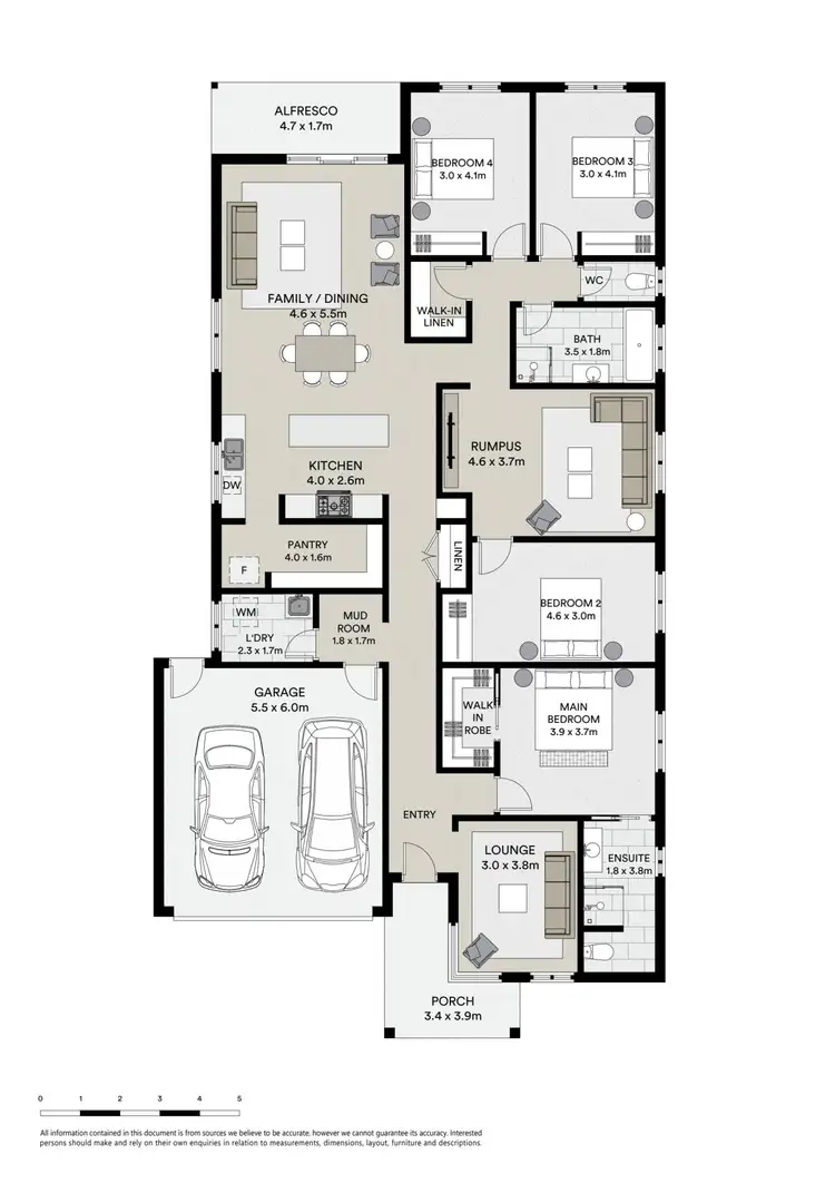 Floorplan of Homely house listing, 13 Hubbard Street, Lucas VIC 3350