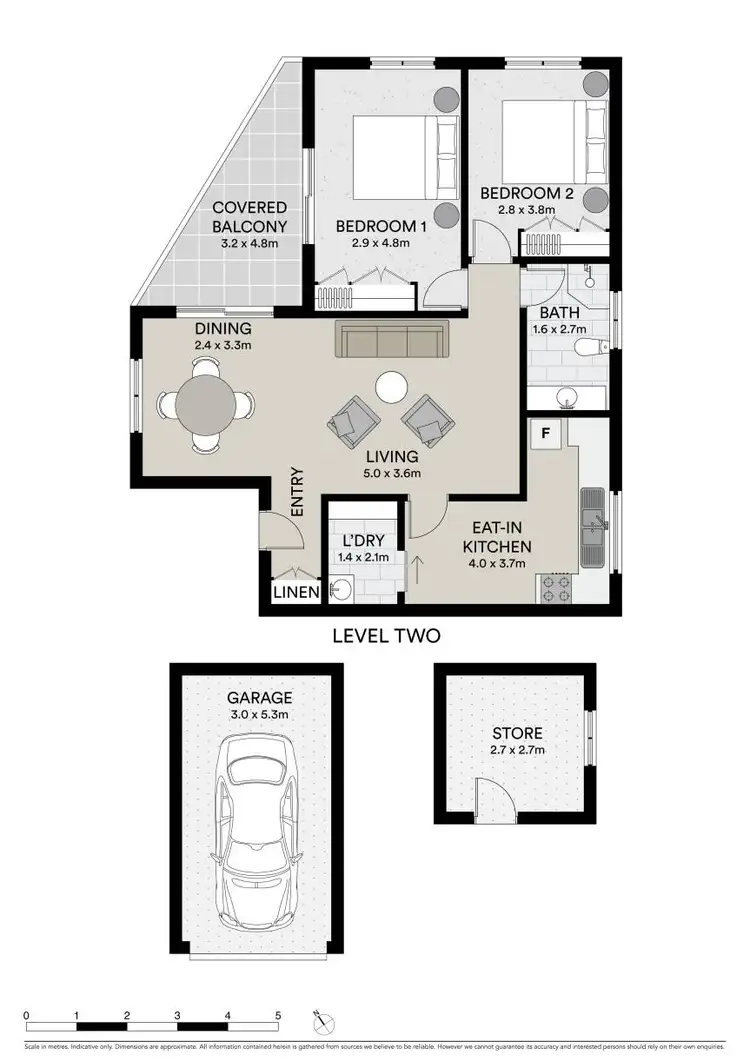 Floorplan of Homely unit listing, 4/36 Hawthorne Parade, Haberfield NSW 2045