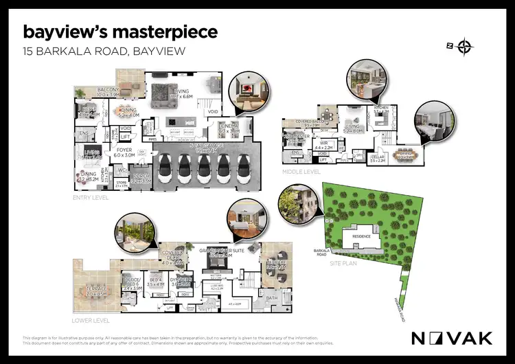 Floorplan of Homely house listing, 15 Barkala Road, Bayview NSW 2104