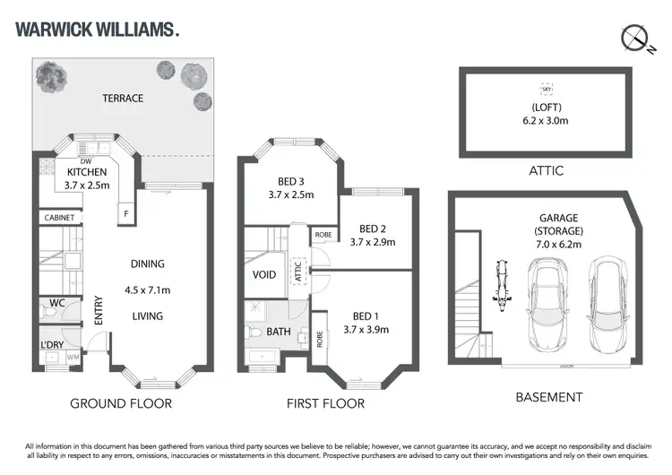 Floorplan of Homely townhouse listing, 4/11G Wrights Road, Drummoyne NSW 2047
