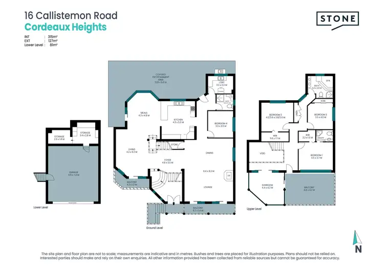 Floorplan of Homely house listing, 16 Callistemon Road, Cordeaux Heights NSW 2526