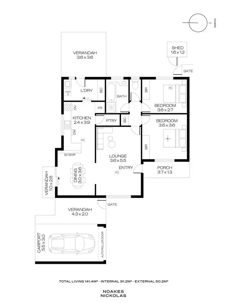 Floorplan of Homely unit listing, 3/16 Wyatt Street, North Plympton SA 5037