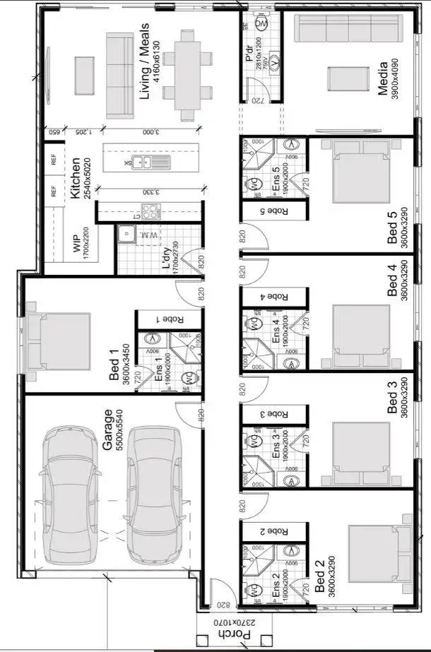 Floorplan of Homely house listing, Address available on request