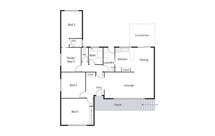 Floorplan of Homely house listing, 23 Bavin Street, Curtin ACT 2605