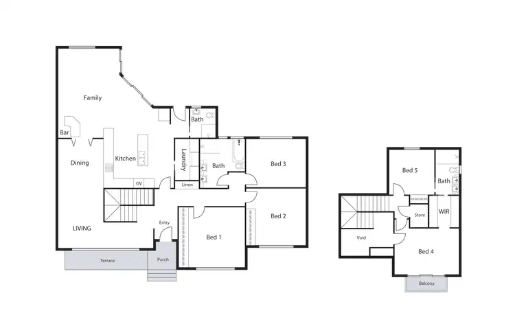 Floorplan of Homely house listing, 15 McCormack Place, Curtin ACT 2605