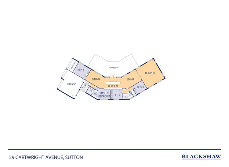 Floorplan of Homely house listing, 59 Cartwright Avenue, Sutton NSW 2620