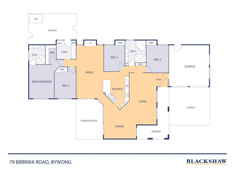 Floorplan of Homely land listing, 79 Birriwa Road, Bywong NSW 2621