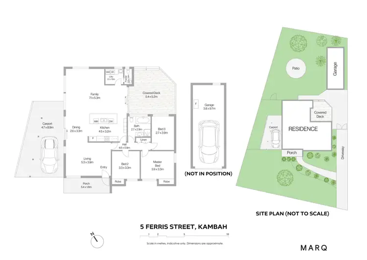Floorplan of Homely house listing, 5 Ferris Street, Kambah ACT 2902