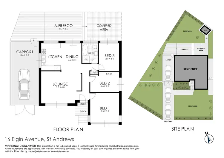 Floorplan of Homely house listing, 16 Elgin Avenue, St Andrews NSW 2566