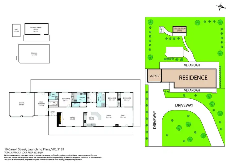 Floorplan of Homely house listing, 10 Carroll Street, Launching Place VIC 3139