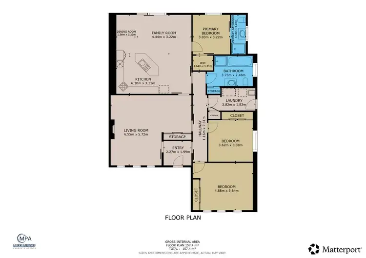 Floorplan of Homely house listing, 19 Currawang Avenue, Leeton NSW 2705