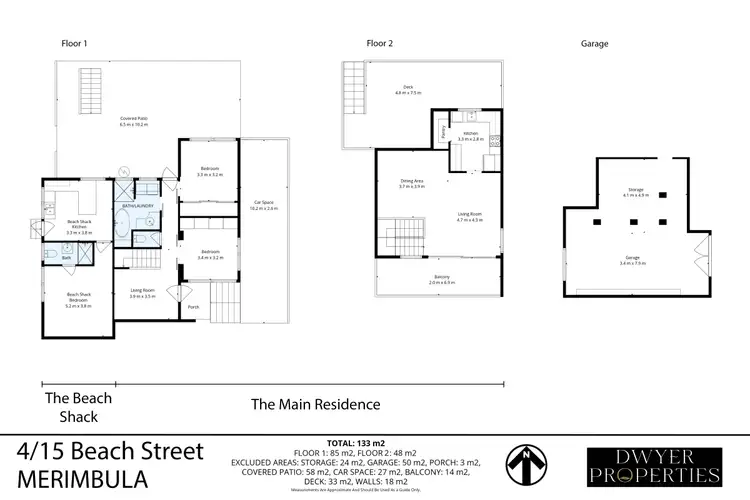 Floorplan of Homely unit listing, 4/15 Beach Street, Merimbula NSW 2548