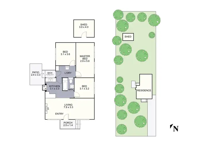 Floorplan of Homely house listing, 21 Ryland Avenue, Croydon VIC 3136