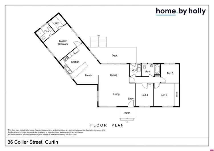 Floorplan of Homely house listing, 36 Collier Street, Curtin ACT 2605