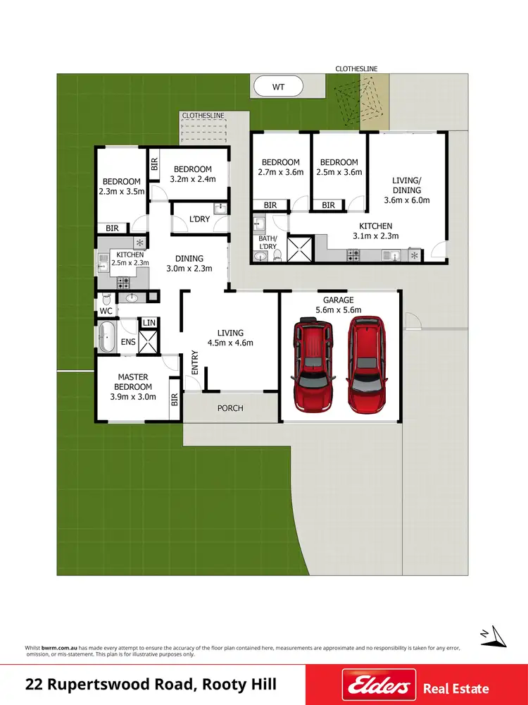 Floorplan of Homely house listing, 22 & 22a Rupertswood Road, Rooty Hill NSW 2766