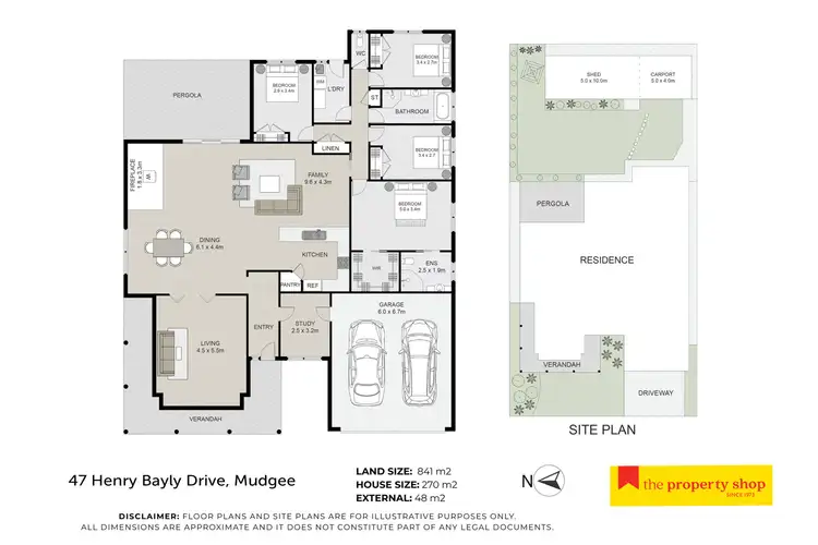 Floorplan of Homely house listing, 47 Henry Bayly Drive, Mudgee NSW 2850