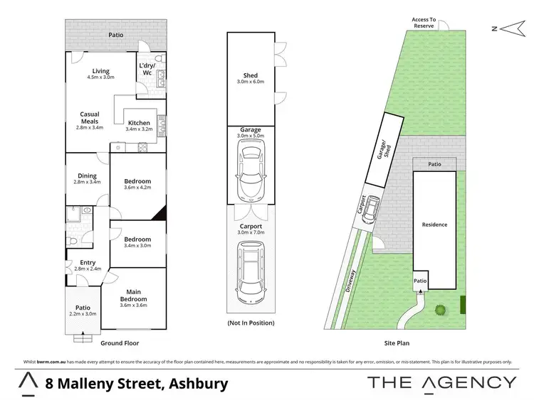 Floorplan of Homely house listing, 8 Malleny Street, Ashbury NSW 2193