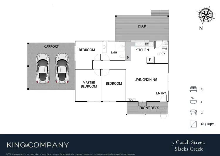 Floorplan of Homely house listing, 7 Coach Street, Slacks Creek QLD 4127