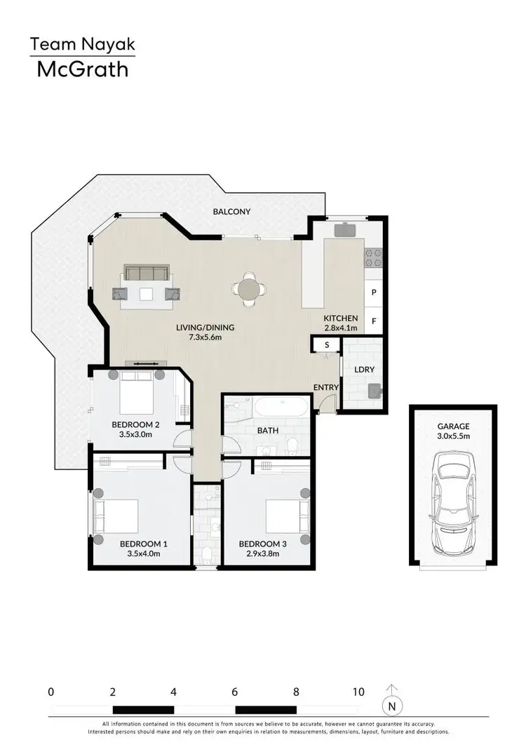 Floorplan of Homely unit listing, 5/85 Lane Street, Wentworthville NSW 2145