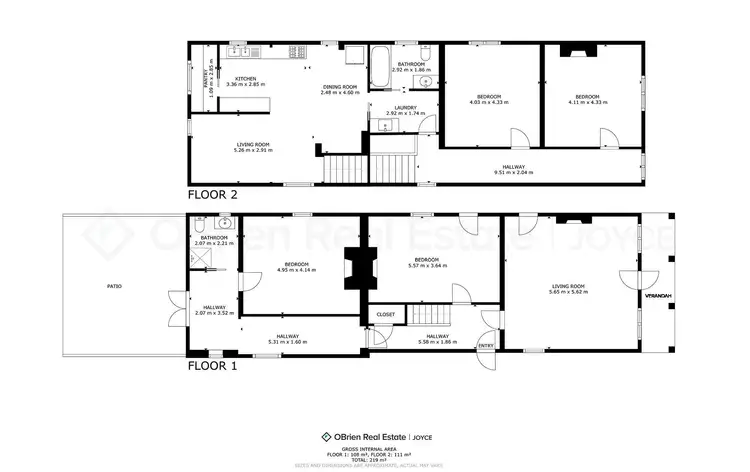 Floorplan of Homely house listing, 17 Carrier Street, Benalla VIC 3672