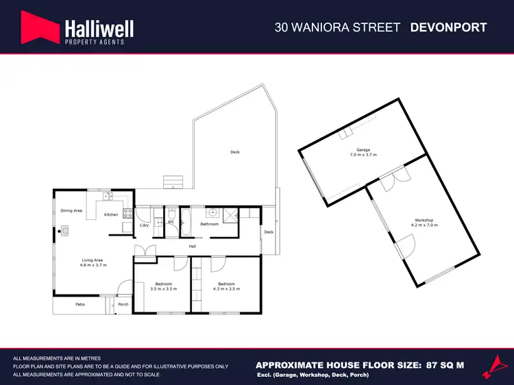 Floorplan of Homely house listing, 30 Waniora Street, Devonport TAS 7310