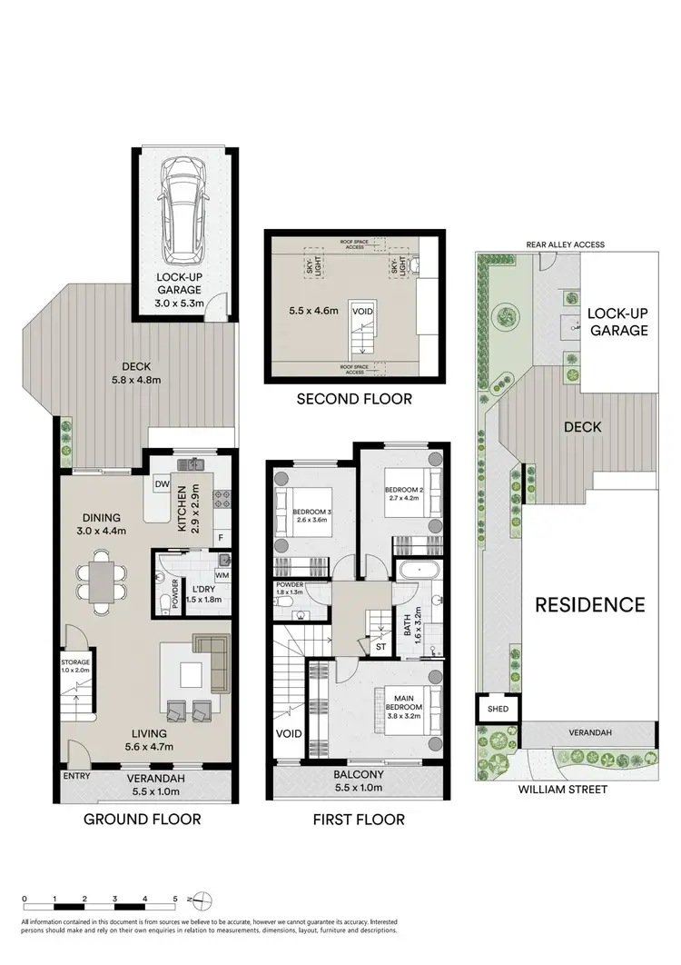 Floorplan of Homely townhouse listing, 6D/27 William Street, Botany NSW 2019