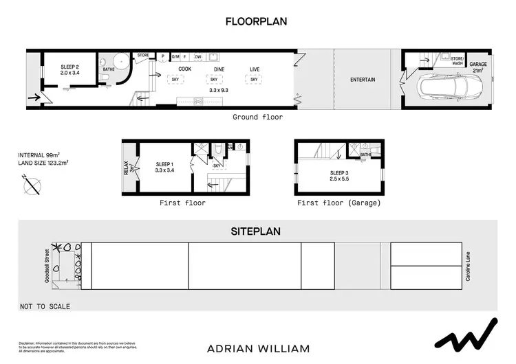 Floorplan of Homely house listing, 52 Goodsell Street, St Peters NSW 2044