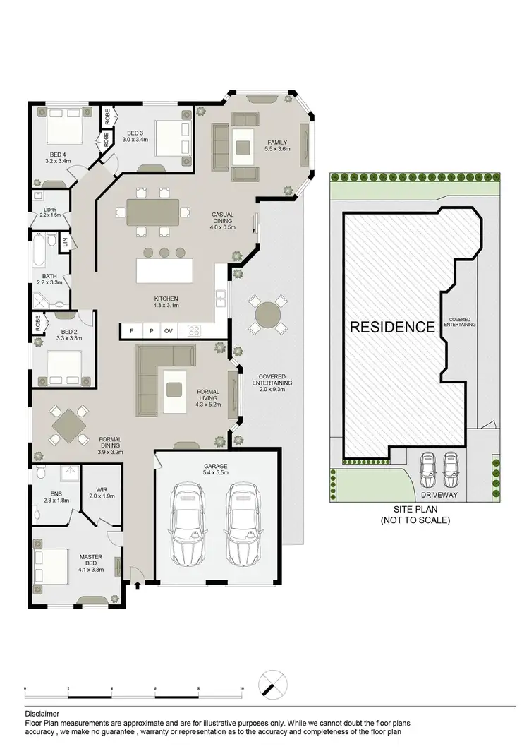 Floorplan of Homely house listing, 12 Courtley Avenue, Kellyville Ridge NSW 2155