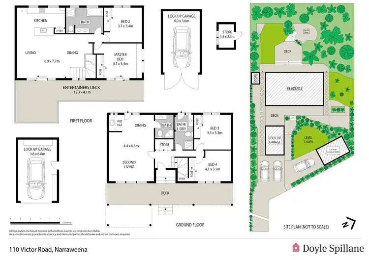 Floorplan of Homely house listing, 110 Victor Road, Narraweena NSW 2099
