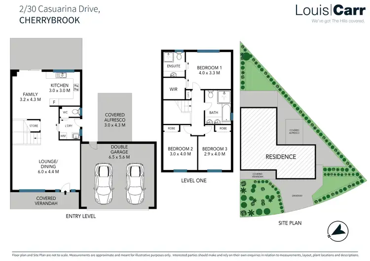 Floorplan of Homely semi-detached listing, 2/16 Casuarina Drive, Cherrybrook NSW 2126