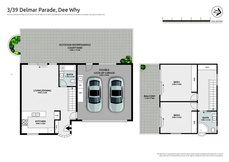 Floorplan of Homely townhouse listing, 3/39 Delmar Parade, Dee Why NSW 2099
