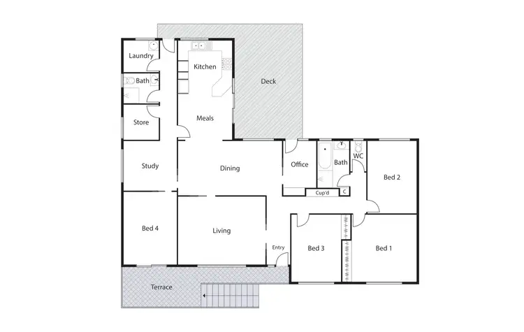 Floorplan of Homely house listing, 98 Macfarland Crescent, Pearce ACT 2607