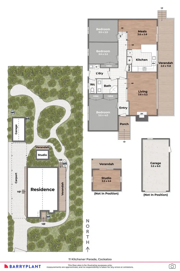Floorplan of Homely house listing, 11 Kitchener Parade, Cockatoo VIC 3781