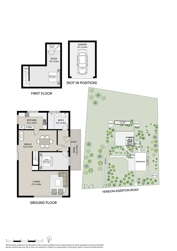 Floorplan of Homely house listing, 52 Yendon-Egerton Road, Yendon VIC 3352
