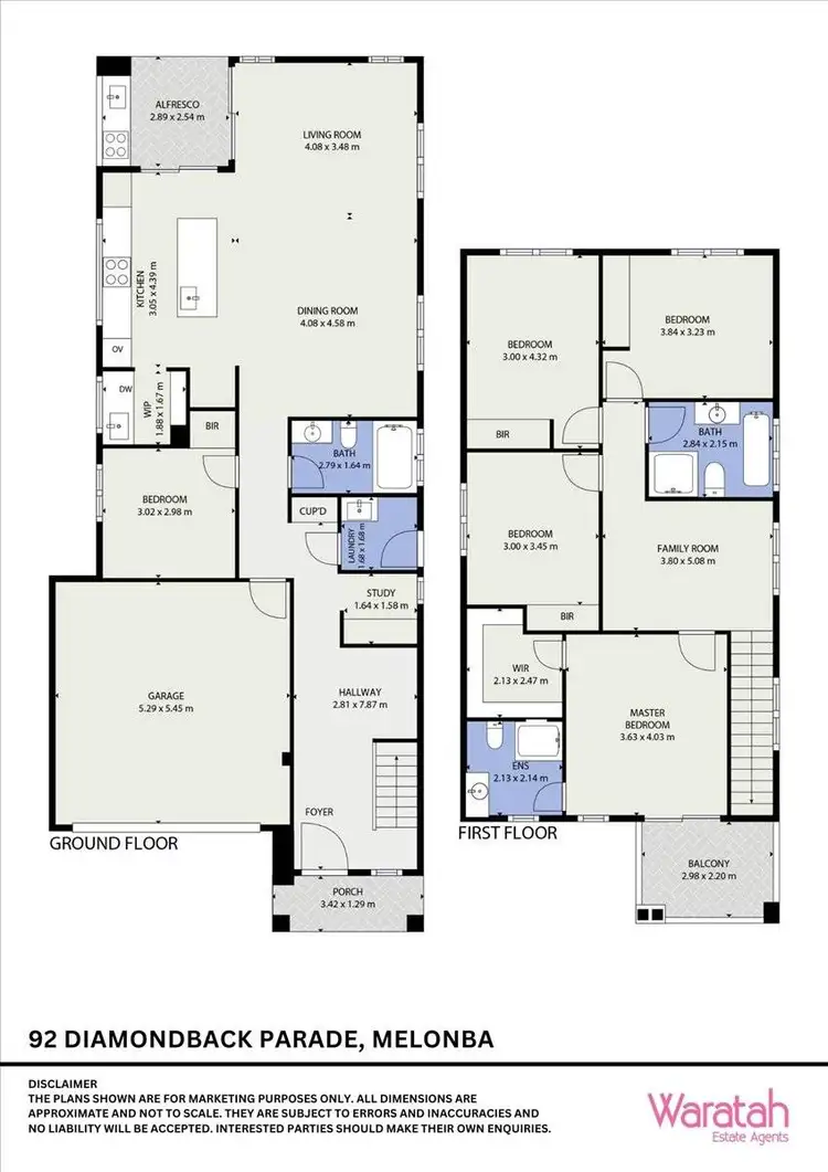 Floorplan of Homely house listing, 92 Diamondback Parade, Marsden Park NSW 2765