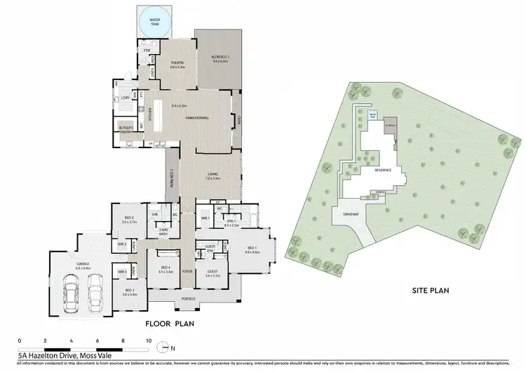 Floorplan of Homely house listing, 5a Hazelton Drive, Moss Vale NSW 2577