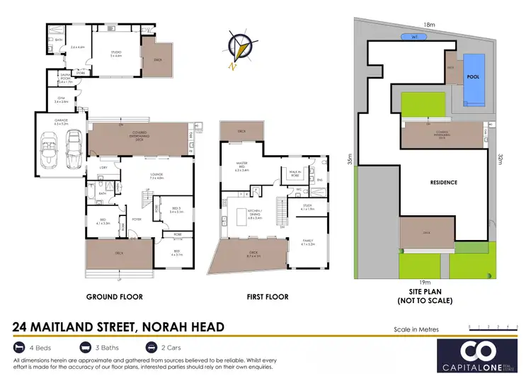 Floorplan of Homely house listing, 24 Maitland Street, Norah Head NSW 2263