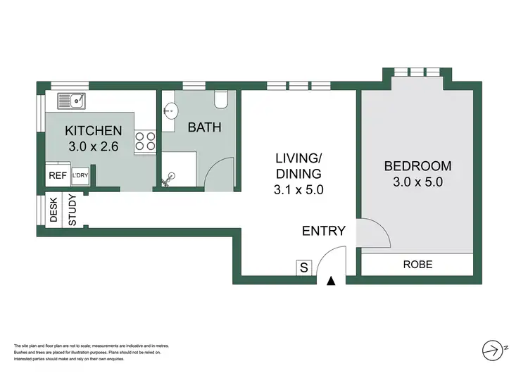 Floorplan of Homely unit listing, 14/27 Lavender Street, Lavender Bay NSW 2060