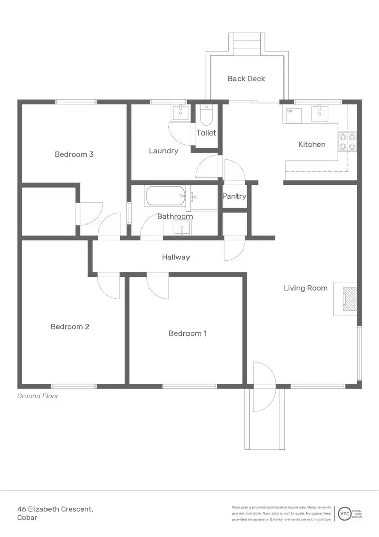 Floorplan of Homely house listing, 46 Elizabeth Crescent, Cobar NSW 2835