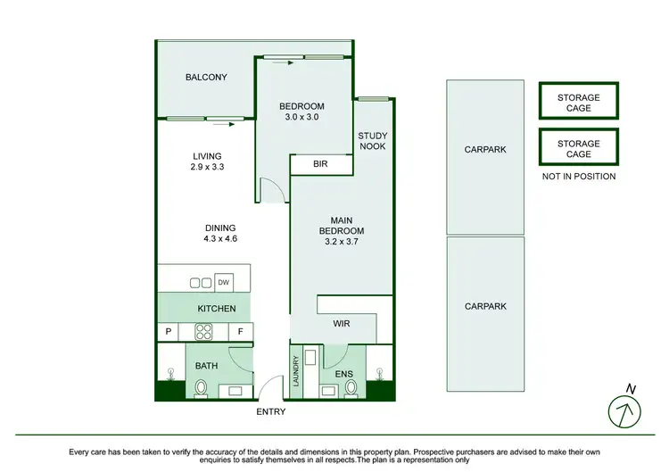 Floorplan of Homely apartment listing, 102/2A Kenilworth Grove, Glen Iris VIC 3146