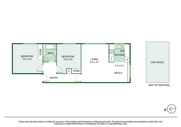 Floorplan of Homely apartment listing, 4/305 Riversdale Road, Hawthorn East VIC 3123